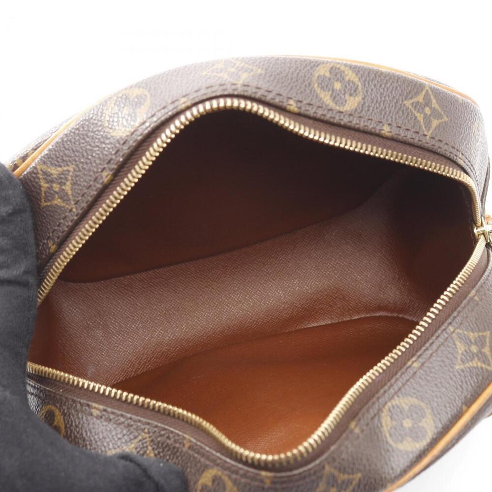 LOUIS VUITTON Brown Monogram Leather Shoulder Bag - Picture 3 of 14
